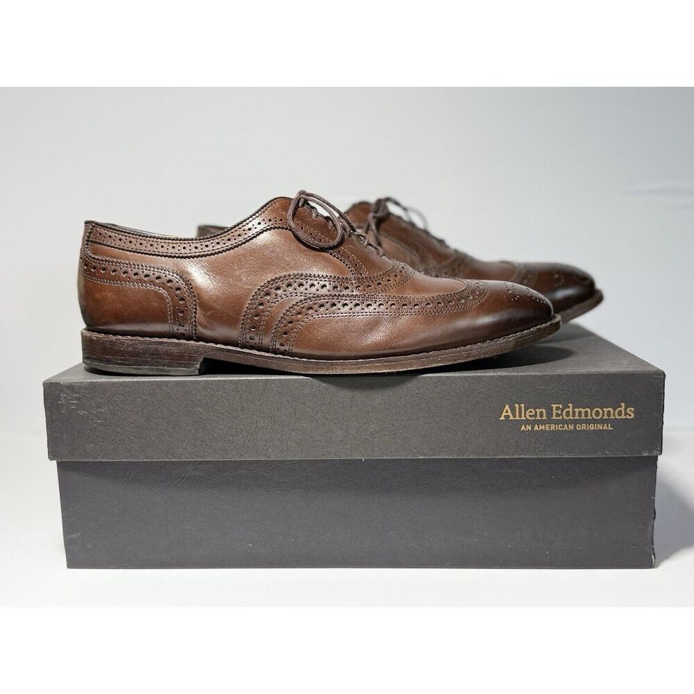 Allen Edmonds McAllister Brown Oxfords